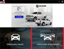 Tablet Screenshot of m.levischrysler.com